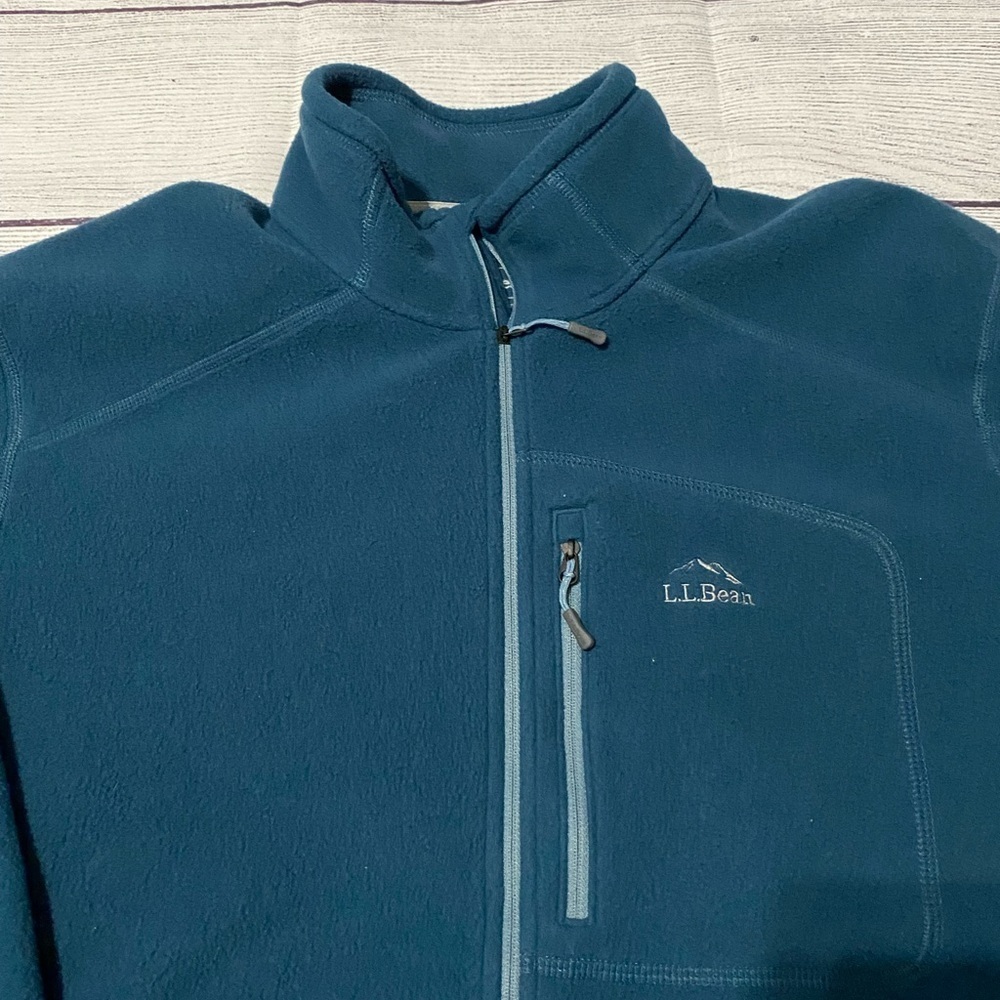 LL Bean fleece sweater - Picture 3 of 5